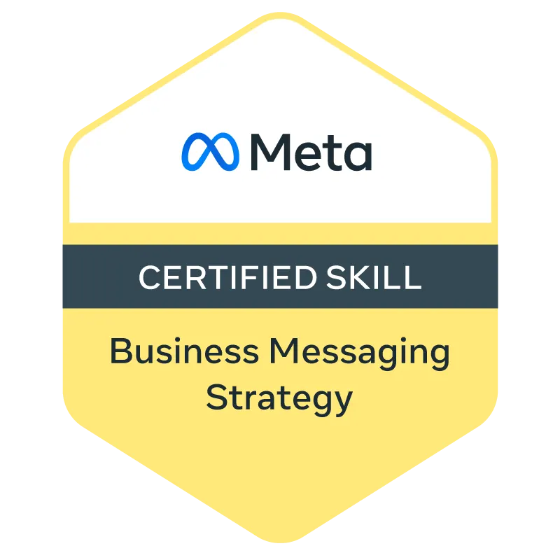 Meta Certified Skill in Business Messaging Strategy